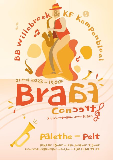 BRAAF CONCERT - met brassband Willebroek @ Palethe | Pelt | Vlaams Gewest | België